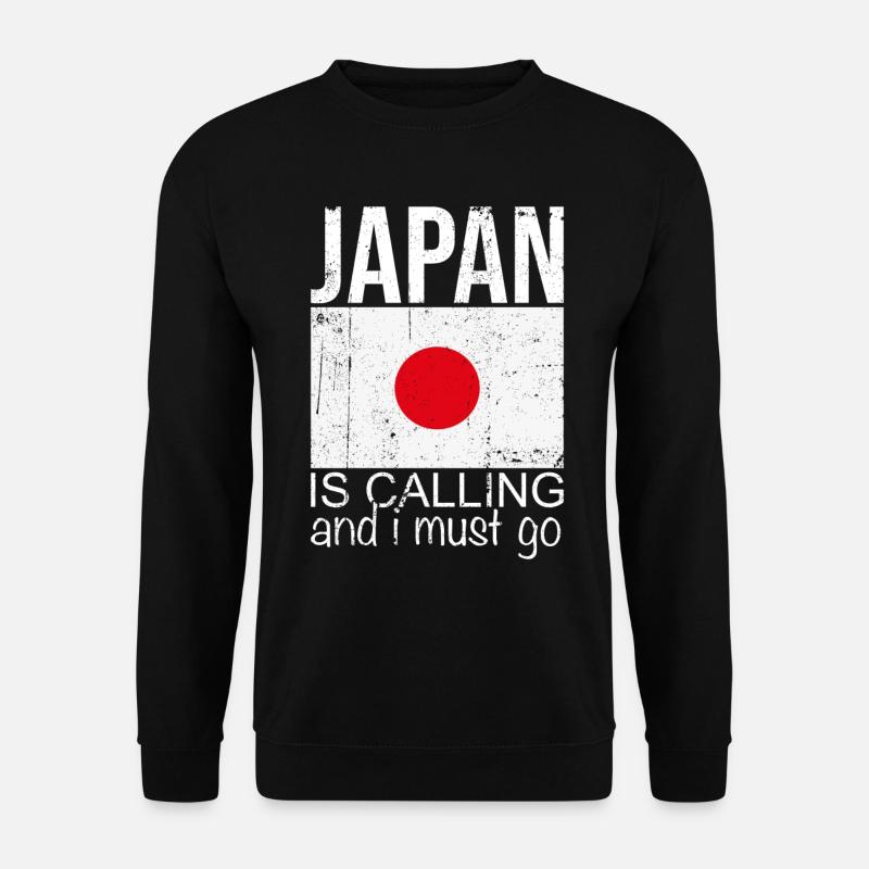 Japan Spruch - Unisex Pullover - Schwarz