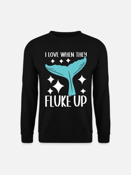 Whale Watchers - Unisex Sweatshirt - black