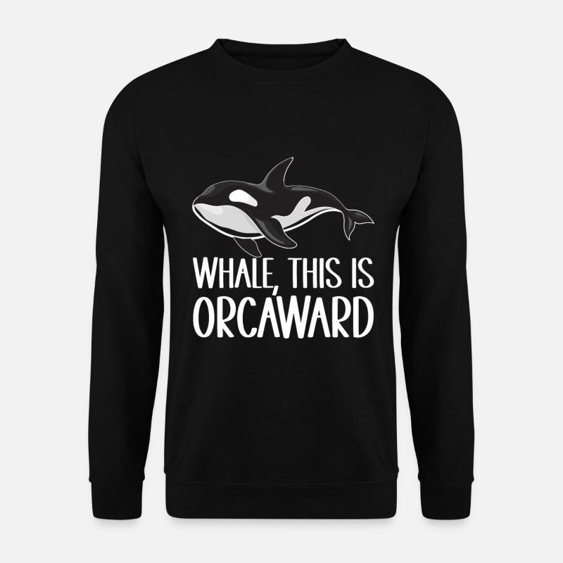 Whale Watchers - Unisex Sweatshirt - black