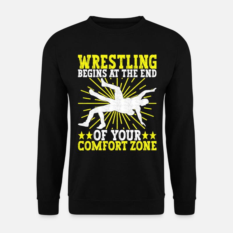 Wrestling Ringen Ringer - Unisex Pullover - Schwarz