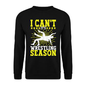 Wrestling Ringen Ringer - Unisex Pullover - Schwarz - Vorne - Alina (178cm) & Michal (187cm)