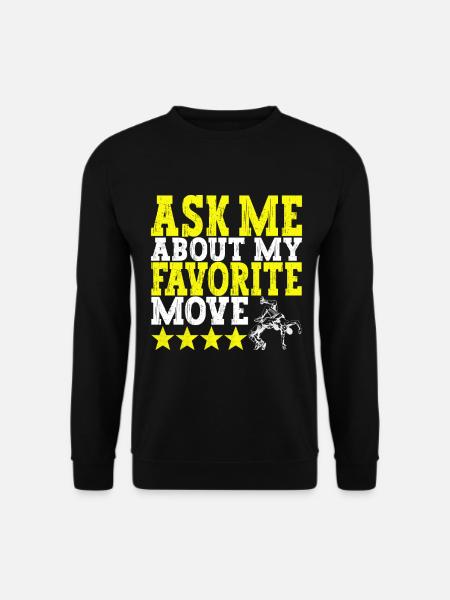 Lutte Lutteurs Lutteurs - Sweat-shirt Unisexe - noir