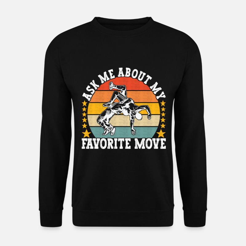 Wrestling Ringen Ringer - Unisex Pullover - Schwarz