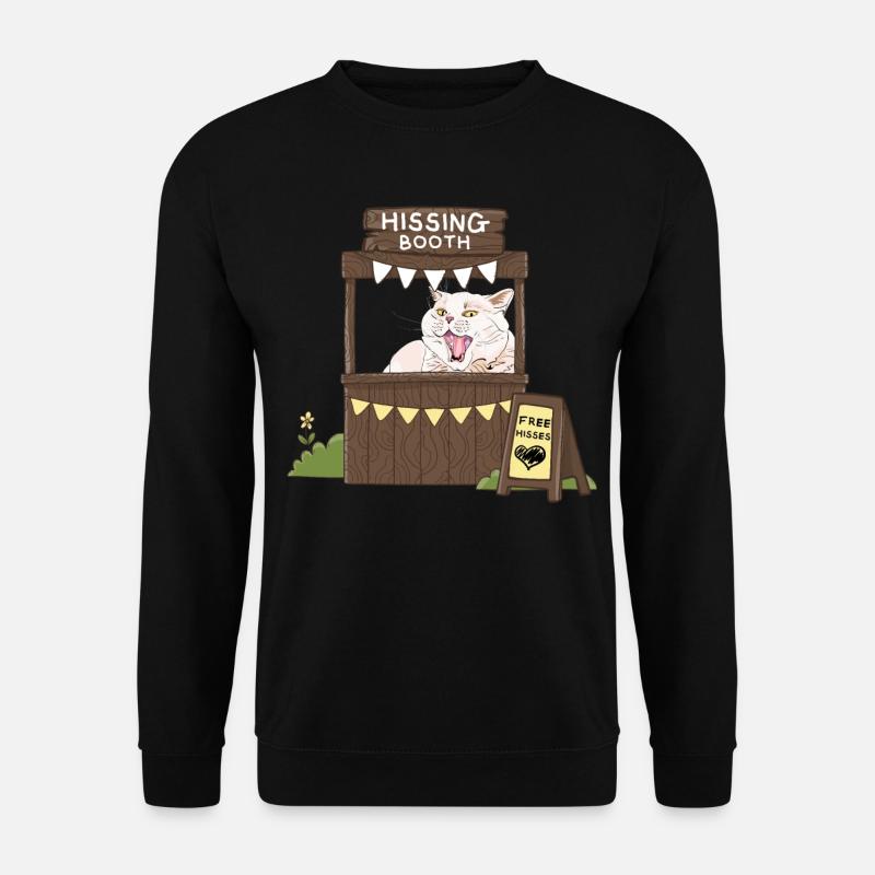 Sifflements gratuits - Cabine de sifflement - Sweat-shirt Unisexe - noir