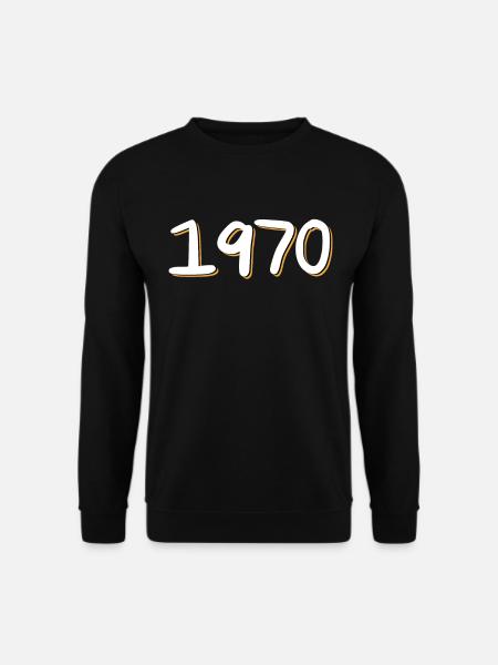 1970 Birthday - Unisex Sweatshirt - black