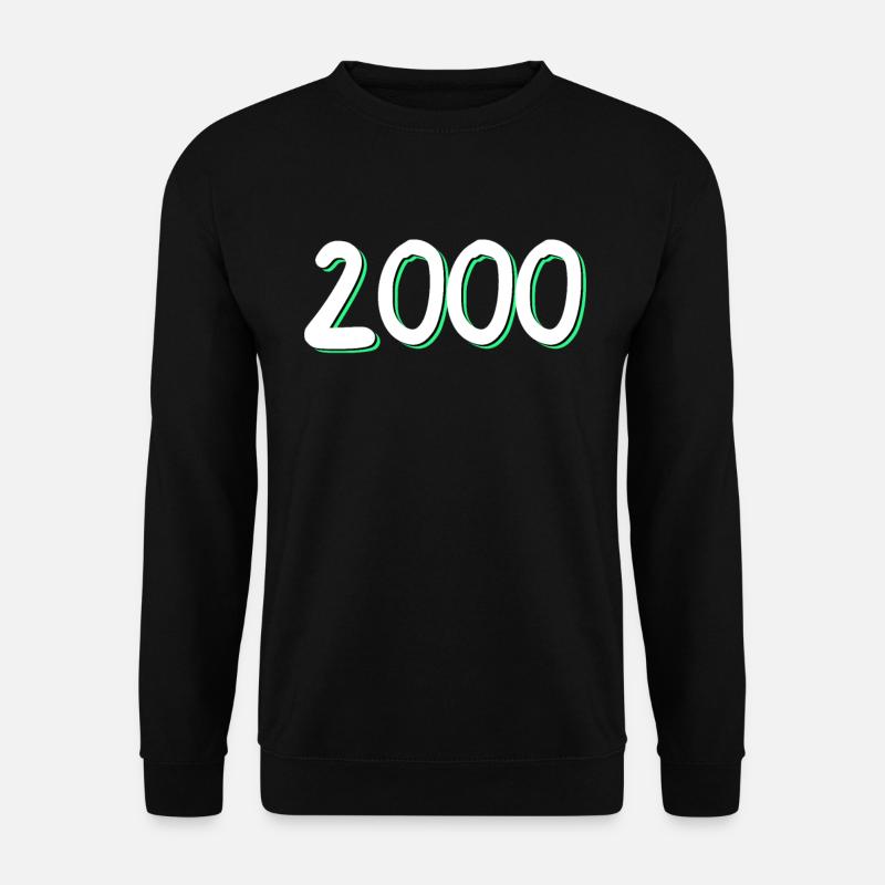 2000 Birthday - Unisex Sweatshirt - black