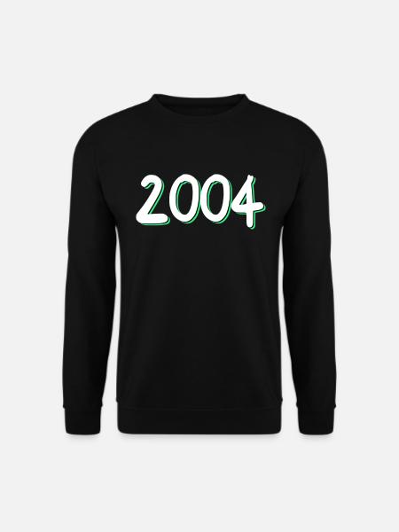 2004 Birthday - Unisex Sweatshirt - black