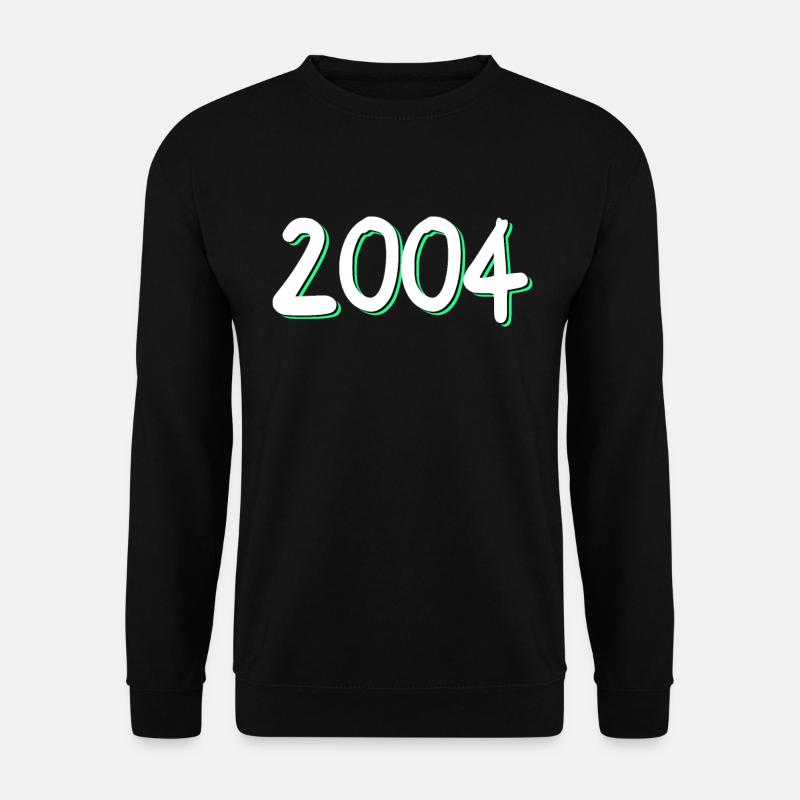 2004 Birthday - Unisex Sweatshirt - black