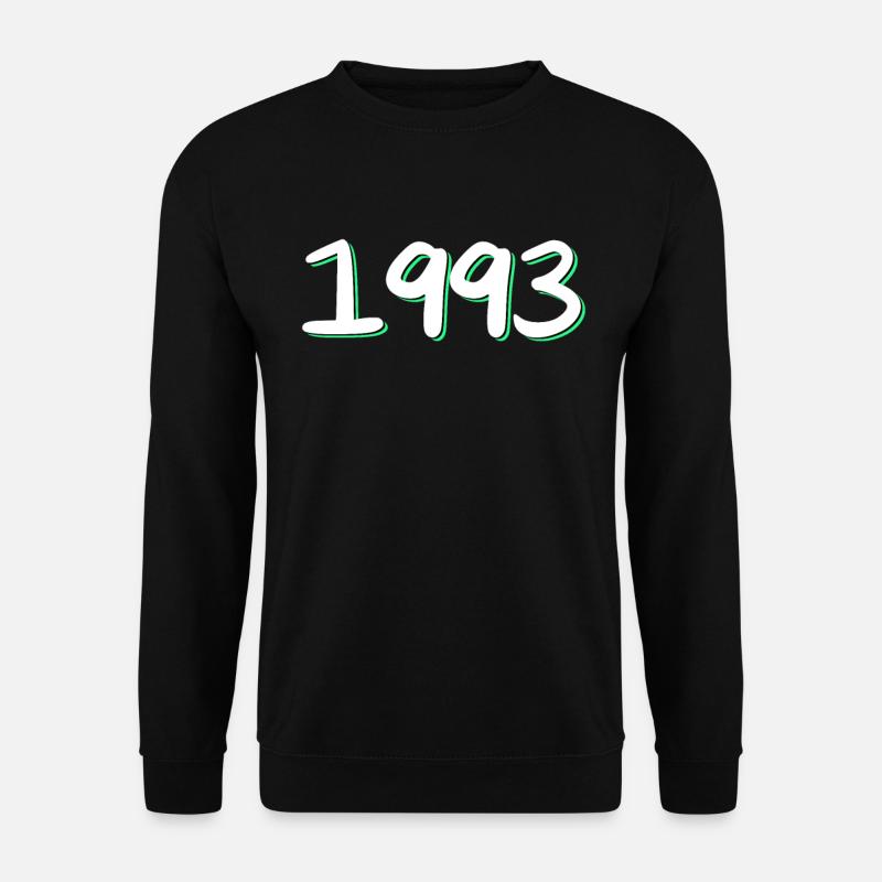 1993 Birthday - Unisex Sweatshirt - black