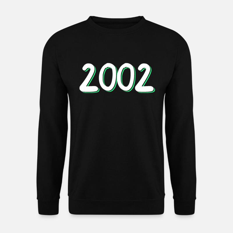 2002 Birthday - Unisex Sweatshirt - black