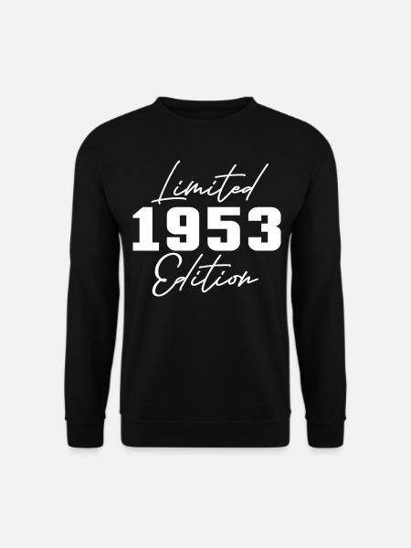 70. Geburtstag Männer Frauen Jubiläum 70 Jahre alt - Unisex Pullover - Schwarz