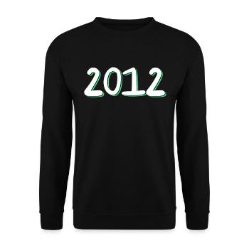 Anniversaire 2012 - Sweat-shirt Unisexe - noir - Devant - Alina (178cm) & Michal (187cm)