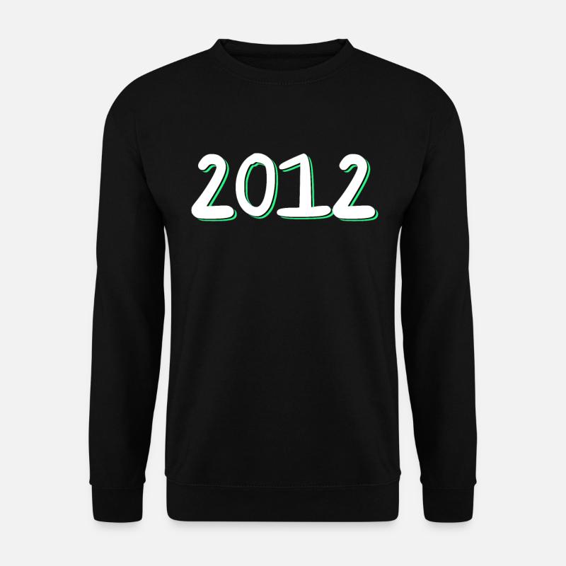 2012 Birthday - Unisex Sweatshirt - black