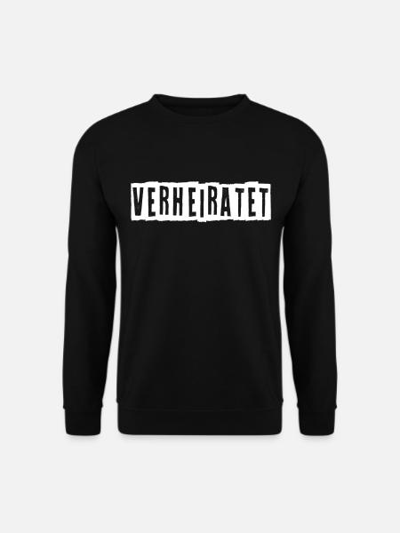 Verheiratet - Unisex Pullover - Schwarz