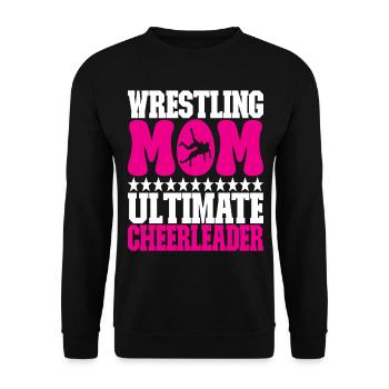 Lutte Maman Lutteuse - Sweat-shirt Unisexe - noir - Devant - Alina (178cm) & Michal (187cm)