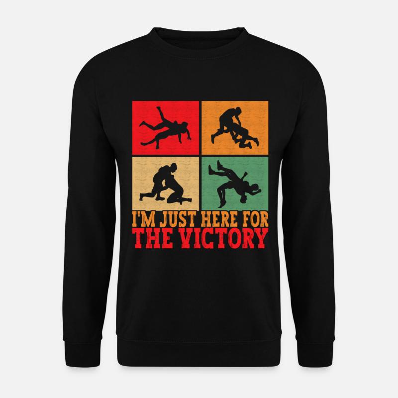 Wrestling Ringen Ringer - Unisex Pullover - Schwarz