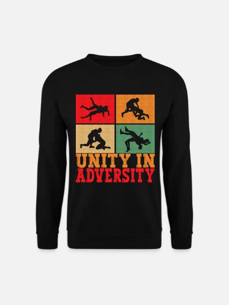 Lutte Lutteurs Lutteurs - Sweat-shirt Unisexe - noir
