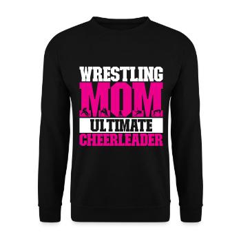 Lutte Maman Lutteuse - Sweat-shirt Unisexe - noir - Devant - Alina (178cm) & Michal (187cm)