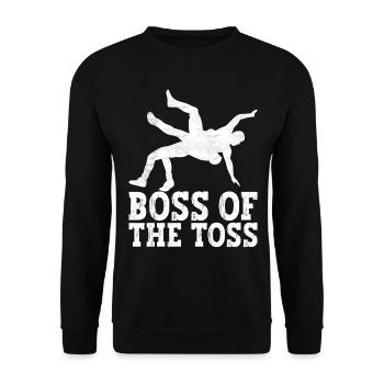 Lutte Lutteurs Lutteurs - Sweat-shirt Unisexe - noir - Devant - Alina (178cm) & Michal (187cm)
