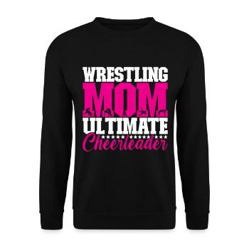 Lutte Maman Lutteuse - Sweat-shirt Unisexe - noir - Devant - Alina (178cm) & Michal (187cm)