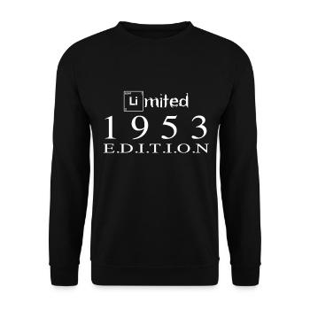 Édition limitée 1953 - Sweat-shirt Unisexe - noir - Devant - Alina (178cm) & Michal (187cm)