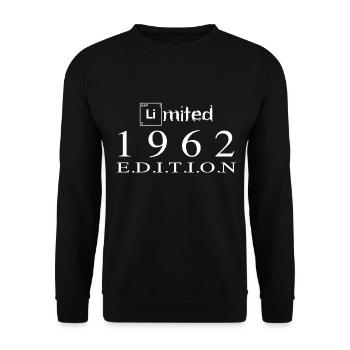 Édition limitée 1962 - Sweat-shirt Unisexe - noir - Devant - Alina (178cm) & Michal (187cm)