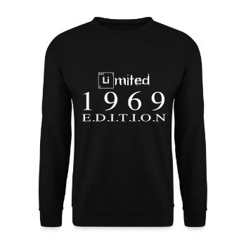 Édition limitée 1969 - Sweat-shirt Unisexe - noir - Devant - Alina (178cm) & Michal (187cm)