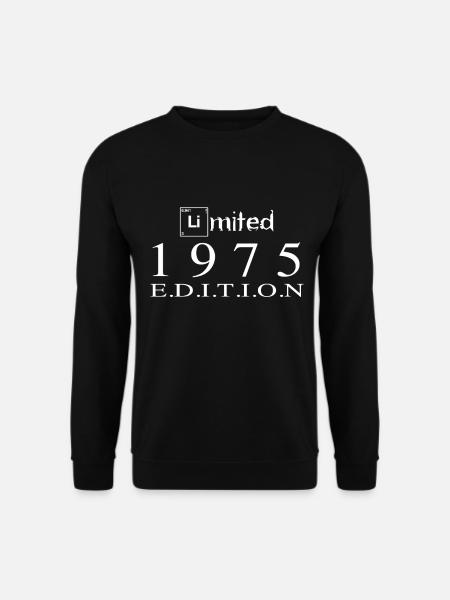 Limited Edition 1975 - Unisex Pullover - Schwarz