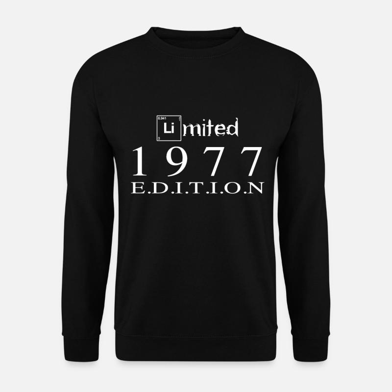 Limited Edition 1977 - Unisex Pullover - Schwarz