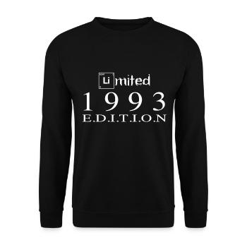 Limited Edition 1993 - Unisex Sweatshirt - black - Front - Alina (178cm) & Michal (187cm)