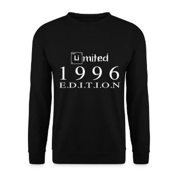 Édition limitée 1996 - Sweat-shirt Unisexe - noir - Devant - Alina (178cm) & Michal (187cm)