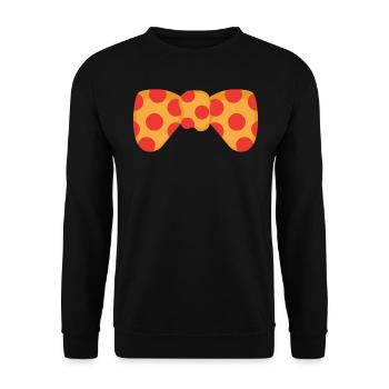 Costume de Clown Carnaval Carnaval - Sweat-shirt Unisexe - noir - Devant - Alina (178cm) & Michal (187cm)