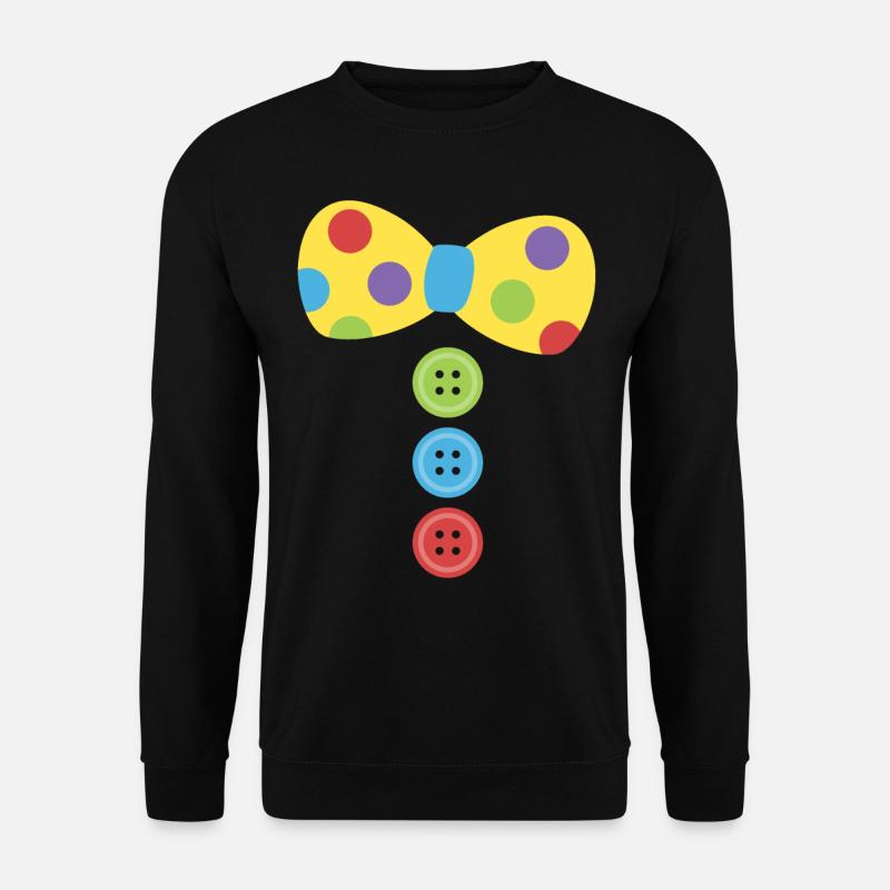 Clown Costume Carnival Carnival - Unisex Sweatshirt - black
