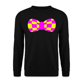 Clown Costume Carnival Carnival - Unisex Sweatshirt - black - Front - Alina (178cm) & Michal (187cm)