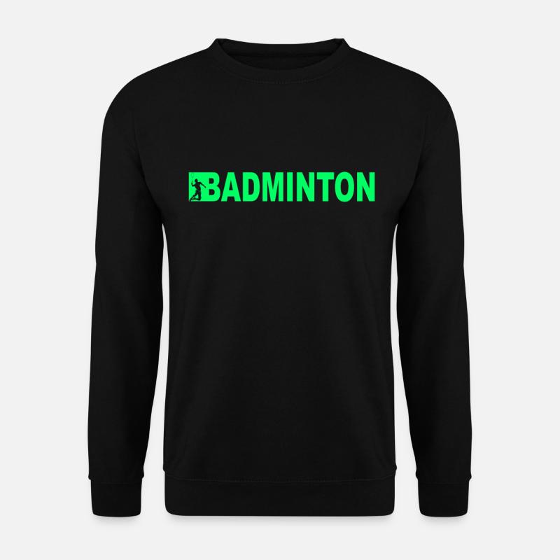 Badminton - Unisex Pullover - Schwarz