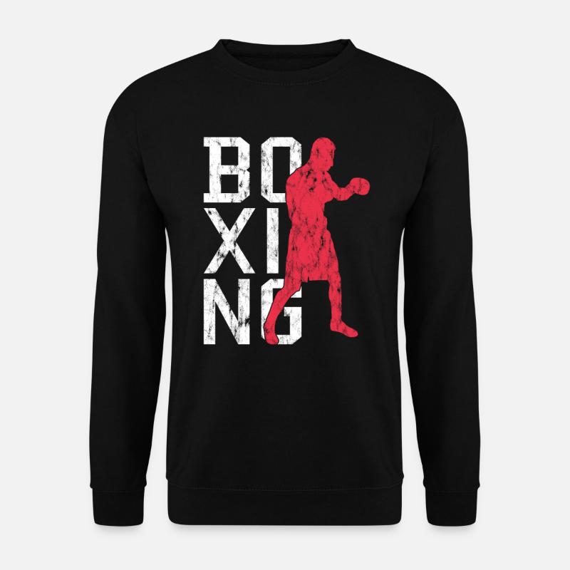 Boxe - Sweat-shirt Unisexe - noir