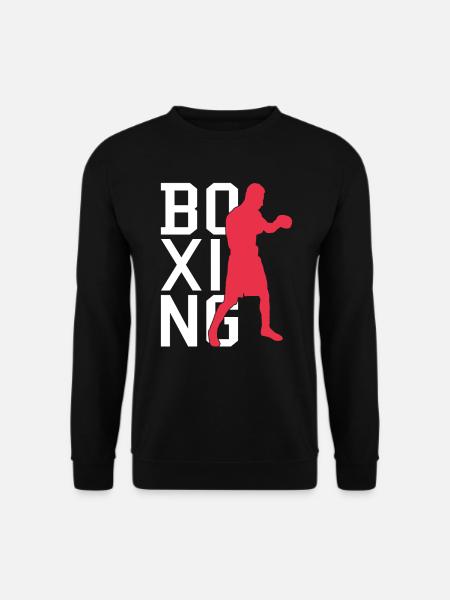 Boxe - Sweat-shirt Unisexe - noir