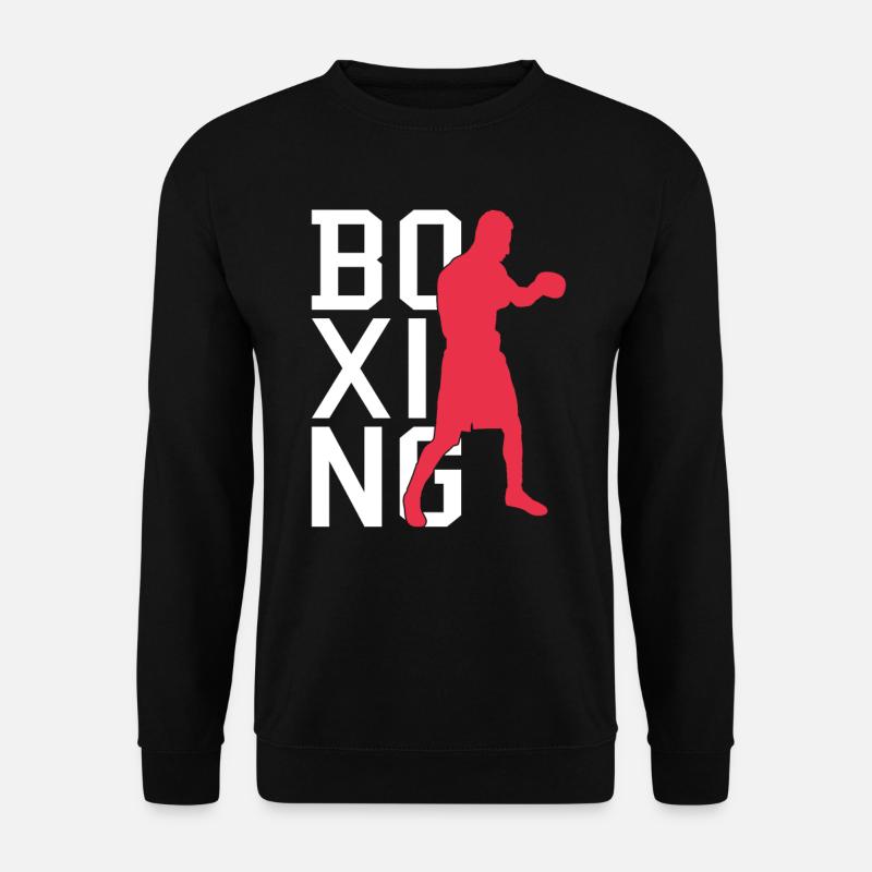 Boxen - Unisex Pullover - Schwarz