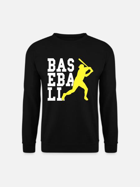 Base-ball - Sweat-shirt Unisexe - noir