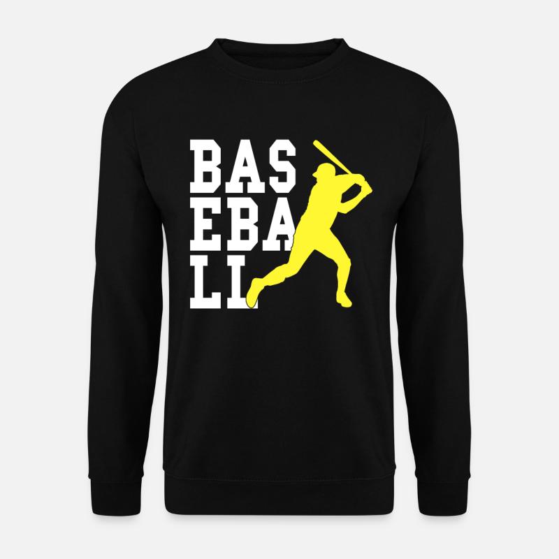 Baseball - Unisex Sweatshirt - black
