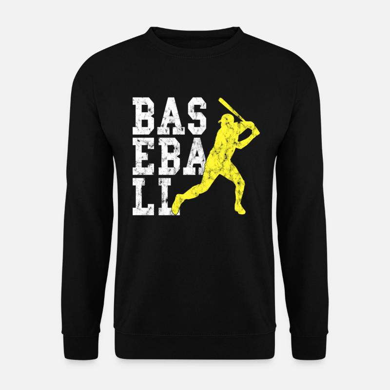 Baseball - Unisex Sweatshirt - black