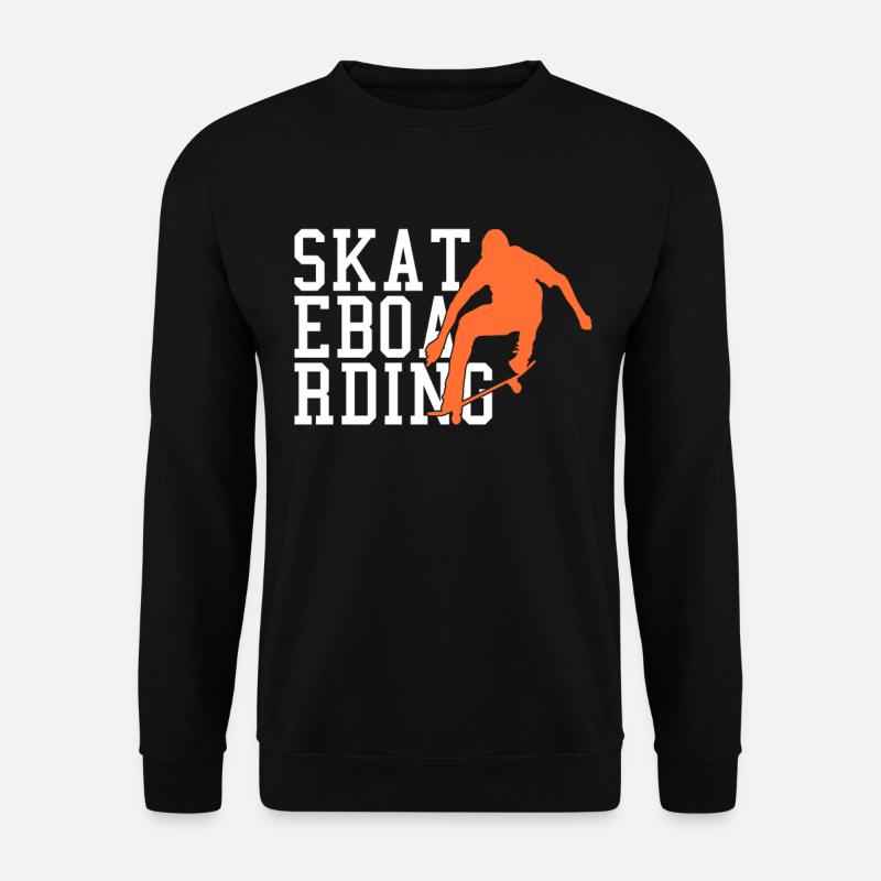 Skateboarding - Unisex Pullover - Schwarz
