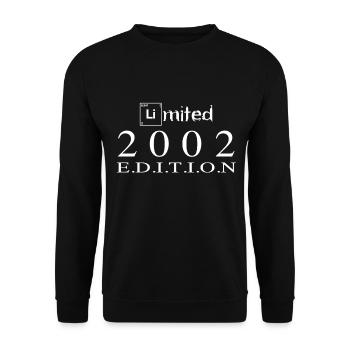 Édition limitée 2002 - Sweat-shirt Unisexe - noir - Devant - Alina (178cm) & Michal (187cm)