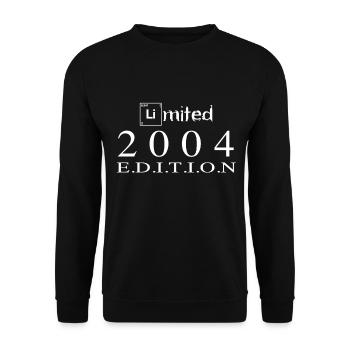 Limited Edition 2004 - Unisex Sweatshirt - black - Front - Alina (178cm) & Michal (187cm)