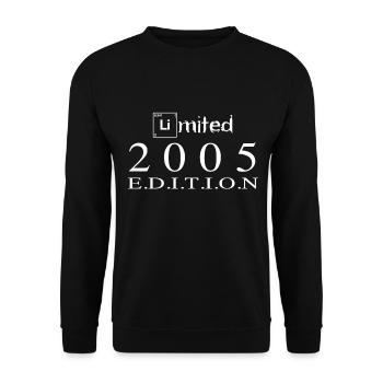 Limited Edition 2005 - Unisex Pullover - Schwarz - Vorne - Alina (178cm) & Michal (187cm)