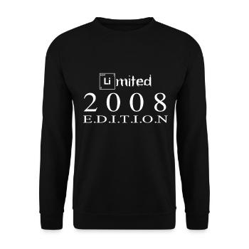 Limited Edition 2008 - Unisex Pullover - Schwarz - Vorne - Alina (178cm) & Michal (187cm)