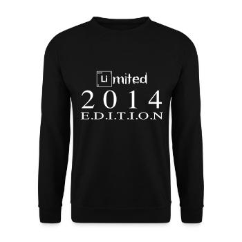 Édition Limitée 2014 - Sweat-shirt Unisexe - noir - Devant - Alina (178cm) & Michal (187cm)