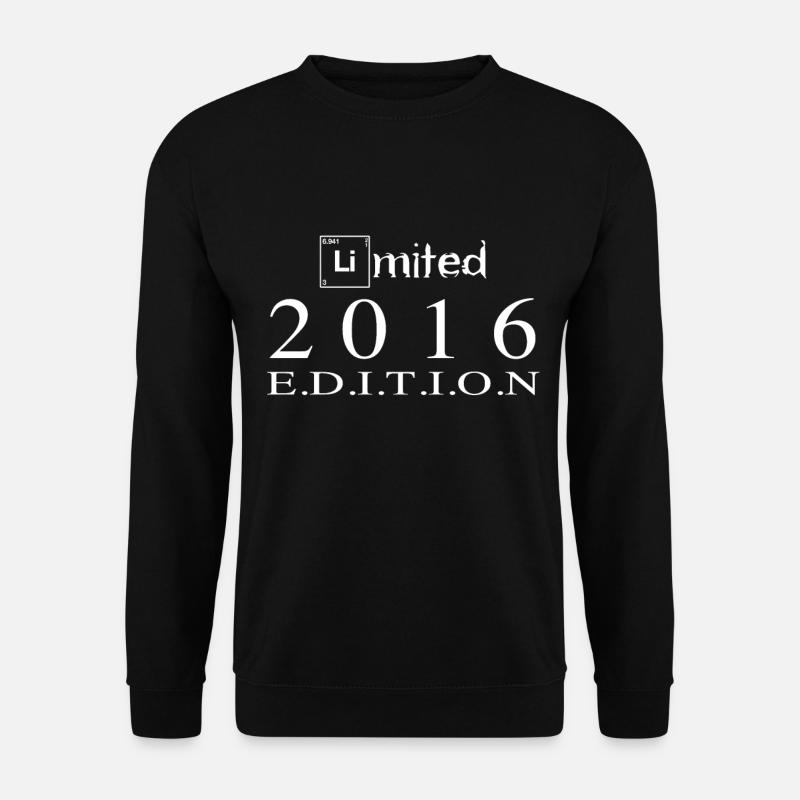 Limited Edition 2016 - Unisex Pullover - Schwarz