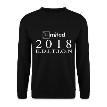 Limited Edition 2018 - Unisex Pullover - Schwarz - Vorne - Alina (178cm) & Michal (187cm)