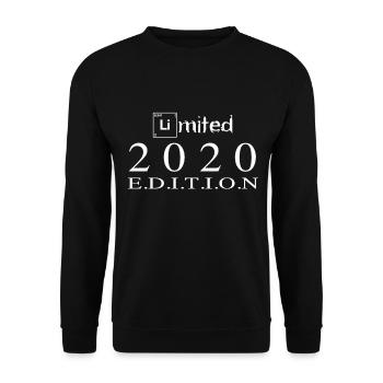Limited Edition 2020 - Unisex Pullover - Schwarz - Vorne - Alina (178cm) & Michal (187cm)